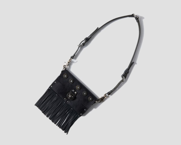 R. Melinda Hoffman, Cell Phone Case Clutch (Black), 2025