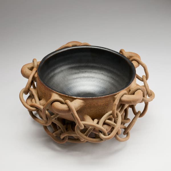 Natalie Rae Good, Bowl with tight chains, 2019-2020