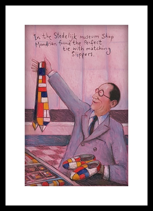 Dr. David Colton, Mondrian’s Slippers, 2021
