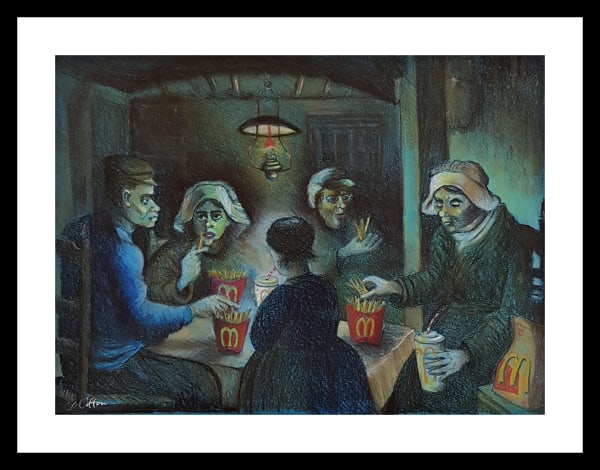 Dr. David Colton, Night in with a McDonalds, 2020