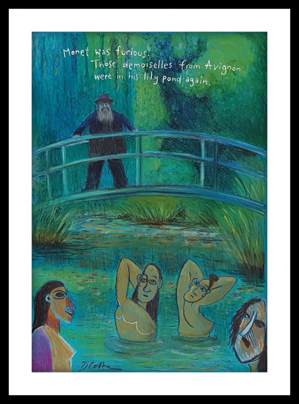 Dr. David Colton, Monet & the Demoiselles, 2021