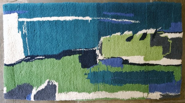Deborah Goldsmith - Coastal, Handmade Axminster Wool Art Rug
