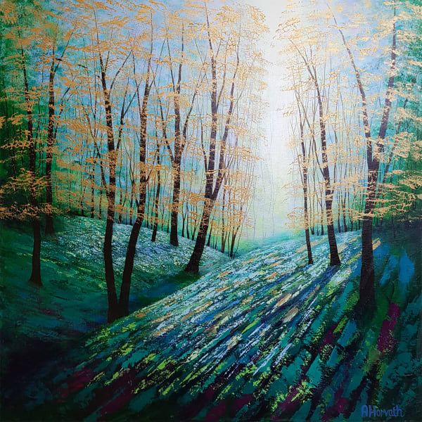 Amanda Horvath, Sapphire and Serenity Glade, 2025