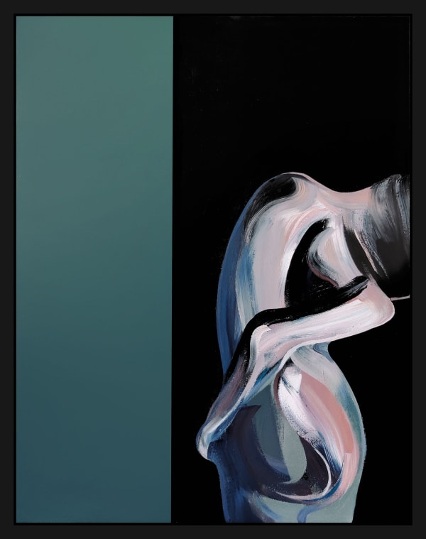 Malwina Chabocka Some Nights I Dream of a Door, 2024 Signed & includes a certificate of authenticity Acrylic on canvas Canvas size 90 x 70 cm Includes custom frame