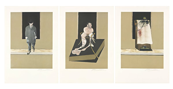 Francis Bacon, Triptych 1986:1987, 1986