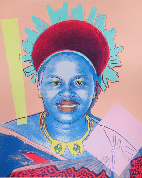 Andy Warhol, Queens_Ntombi Warhol, 1985