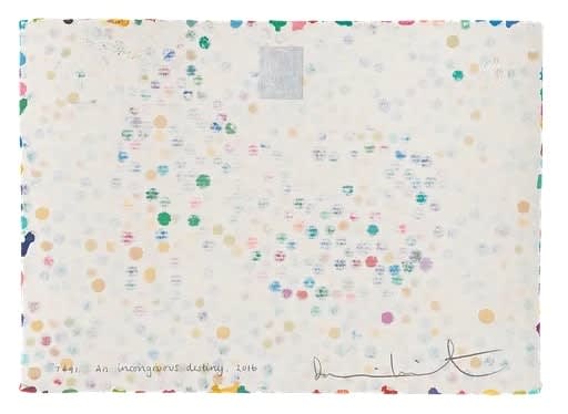 Damien Hirst, An Incongrous Destiny Back, 2021