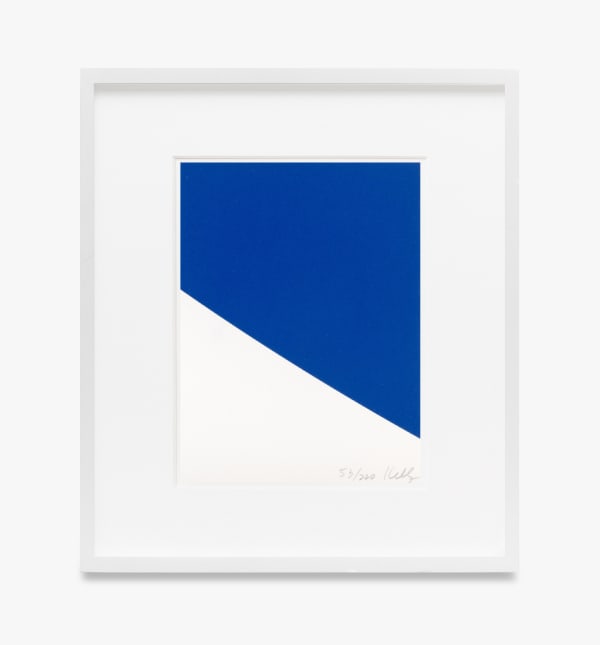 Ellsworth Kelly, Blue Curve, 1999