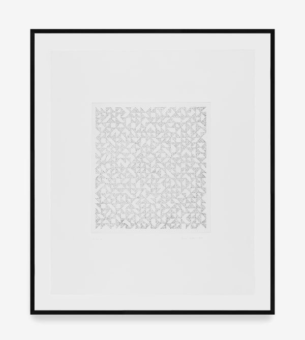 Anni Albers, Triangulated Intaglio I, 1976