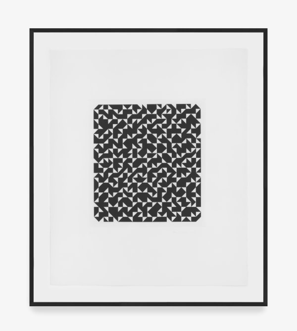 Anni Albers, Triangulated Intaglio II, 1976