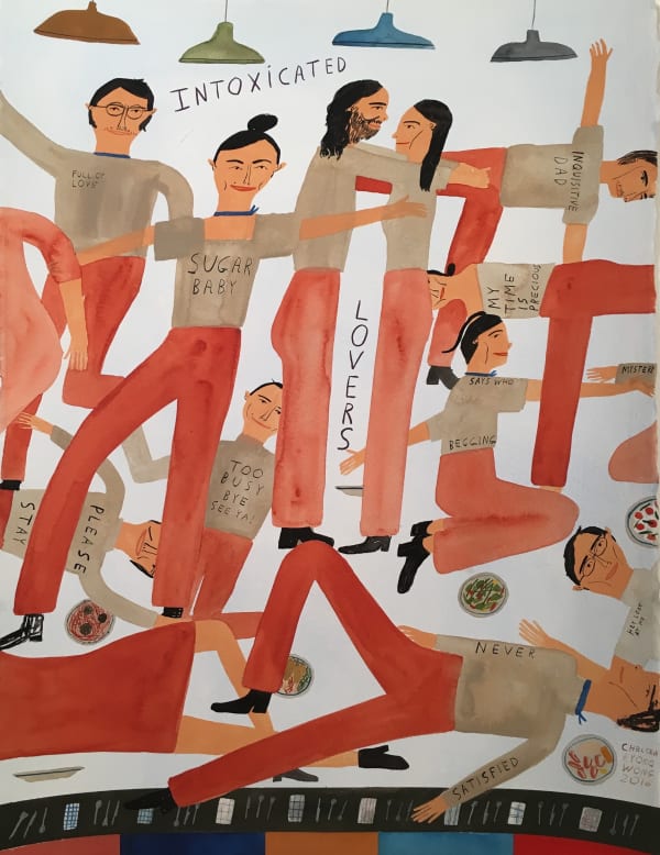 Intoxicated Lovers Under A Certain Kind Of Light