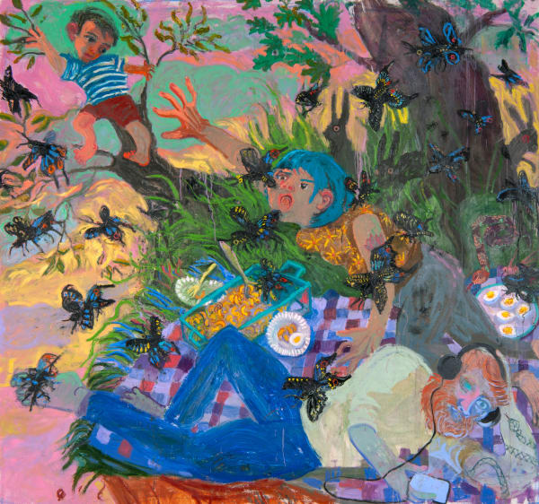 Ashley Norwood Cooper, Picnic At Sunset, 2020