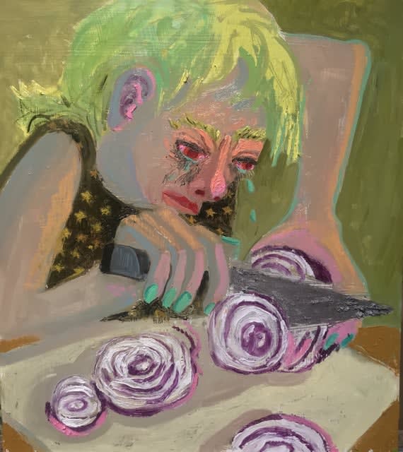 Ashley Norwood Cooper, Chopping Onions, 2019
