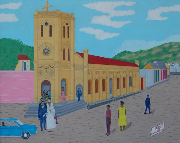 Philomé Obin, Wedding in Cap-Haitien, 1983