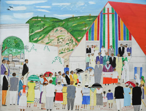 Sènéque Obin - Eglise Sacre-Coeur, Cap-Haitien, c. 1959