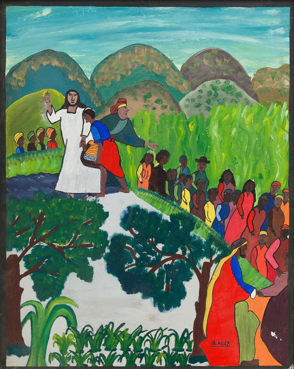 Gabriel Alix, Jesus Benit les Pains et les Poissons, 1946