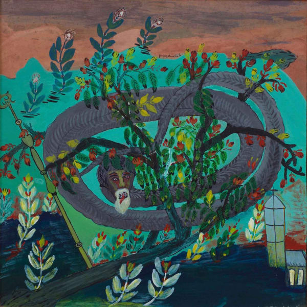 Lafortune Felix, Papa Dambala (Snake God of Creation), ca. 1978