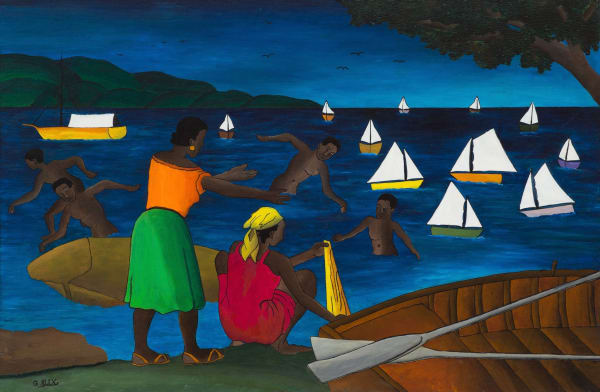 Gabriel Alix, Interrupted Bathers, c. 1965