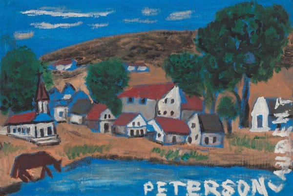 Peterson Laurent, Landscape, c. 1950-1955