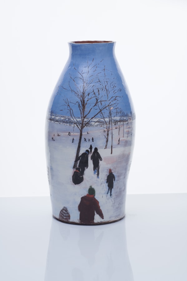 Claudia Clare, Tottenham: Sledging at Broadwater, 2018
