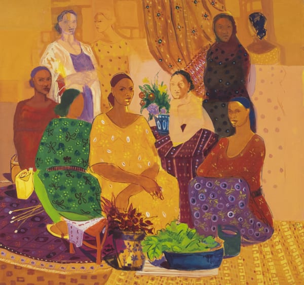 Fouad Mohammed Wazema 2, 2022 Oil on canvas 150 x 160 cm.