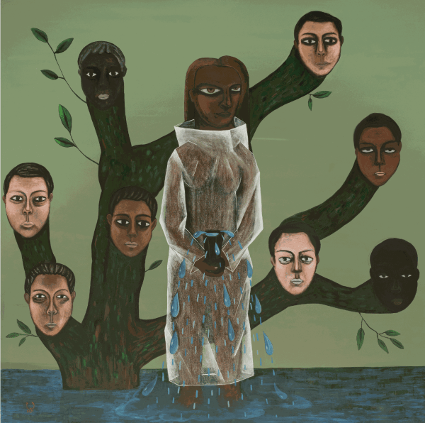 Souad Abdelrassoul, Men Tree, 2021