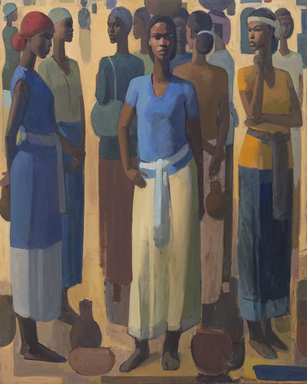 Tadesse Mesfin, Column of Rhythm VII, 2022