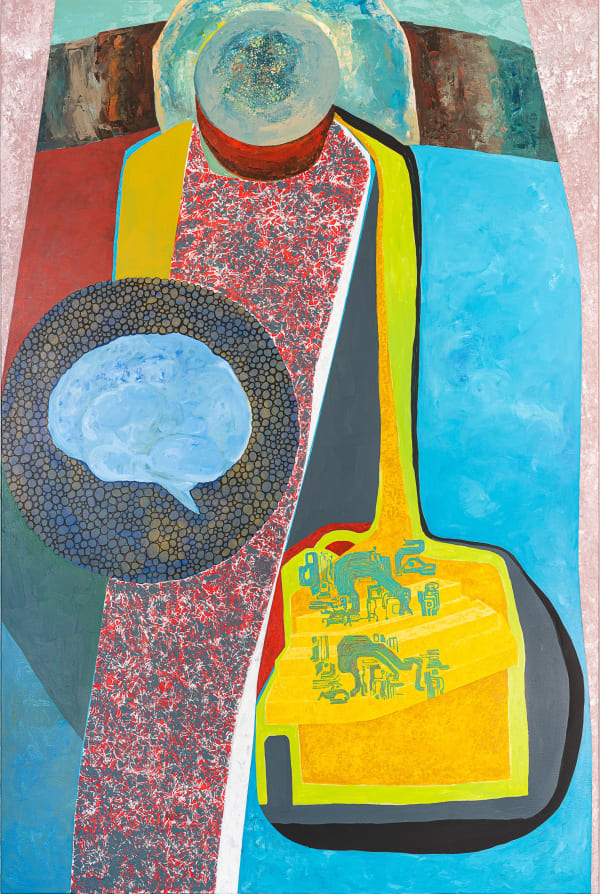 Merikokeb Berhanu, Untitled LXXXII , 2023