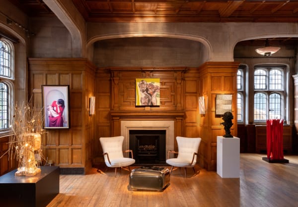 Installation view of Eye of the Collector. Courtesy of Lucy Emms.