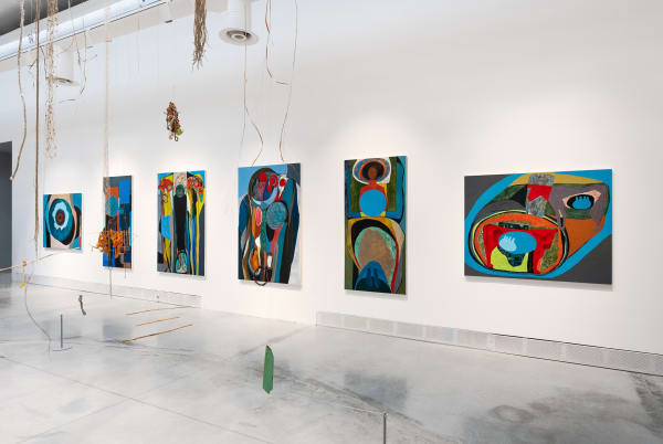 Installation image of Merikokeb Berhanu in The Milk of Dreams at La Biennale di Venezia Courtesy of Lucy Emms and...