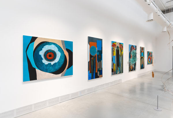 Installation image of Merikokeb Berhanu in The Milk of Dreams at La Biennale di Venezia Courtesy of Lucy Emms and...