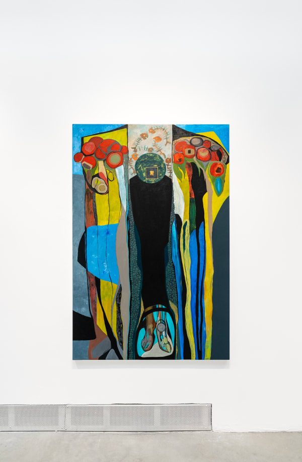 Merikokeb Berhanu Untitled LXXIV, 2022 Courtesy of the artist, Lucy Emms and Addis Fine Art