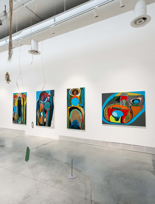 Installation image of Merikokeb Berhanu in The Milk of Dreams at La Biennale di Venezia Courtesy of Lucy Emms and...