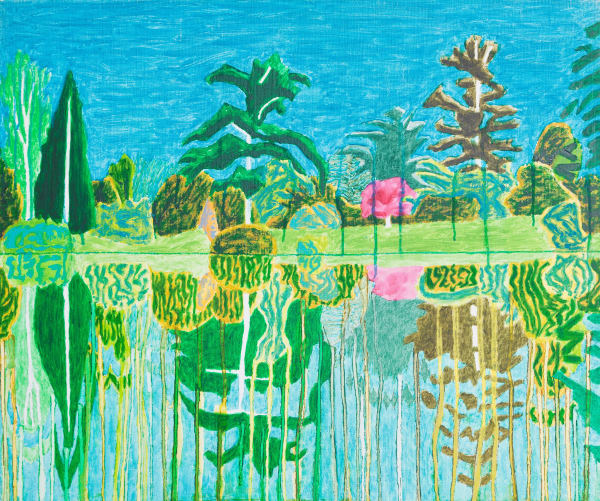 Sussex Landscape, Chalk Wood and Water