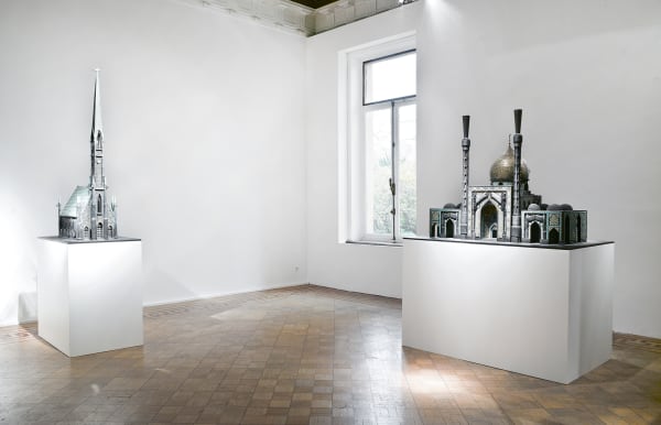 Al Farrow, Installation view at Aeroplastics, 2012.