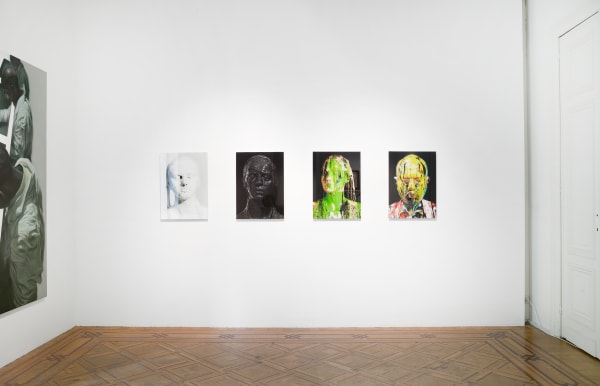 'The aspiration factory' Installation view at Aeroplastics, Brussels, 2012.