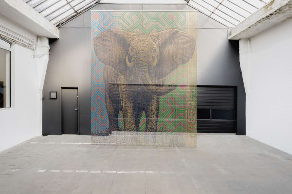 Come What May: installation view of the Atelier / Aeroplastics at 207VDK, 2022, Ph: © hv studio / work by Carlos AIRES