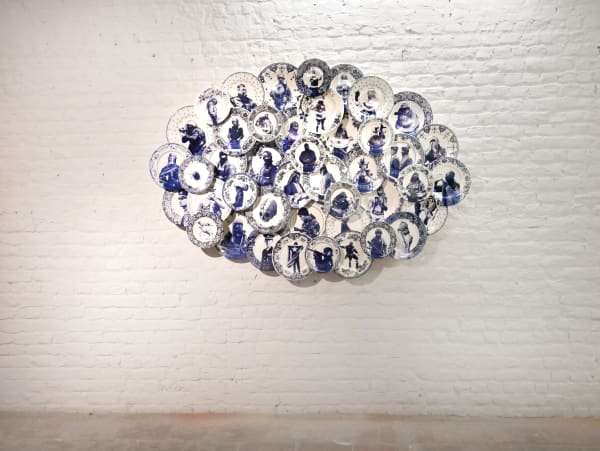 Eyes Wide Open: installation view of the Atelier / Aeroplastics at 207VDK, 2022 / work by Carlos AIRES