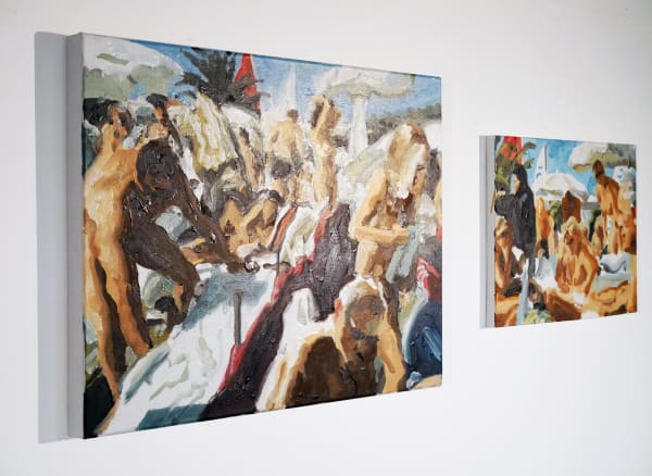 Eyes Wide Open: installation view of the Showroom / Aeroplastics at 207VDK, 2022 / works by Terry RODGERS