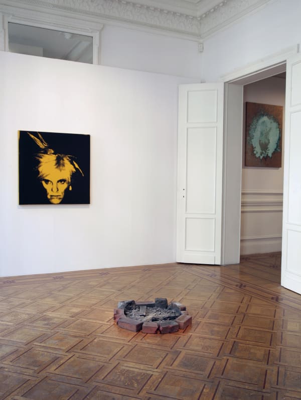 Gavin Turk' solo show, installation view at rue Blanche, 2008. ph: Vincent Everarts