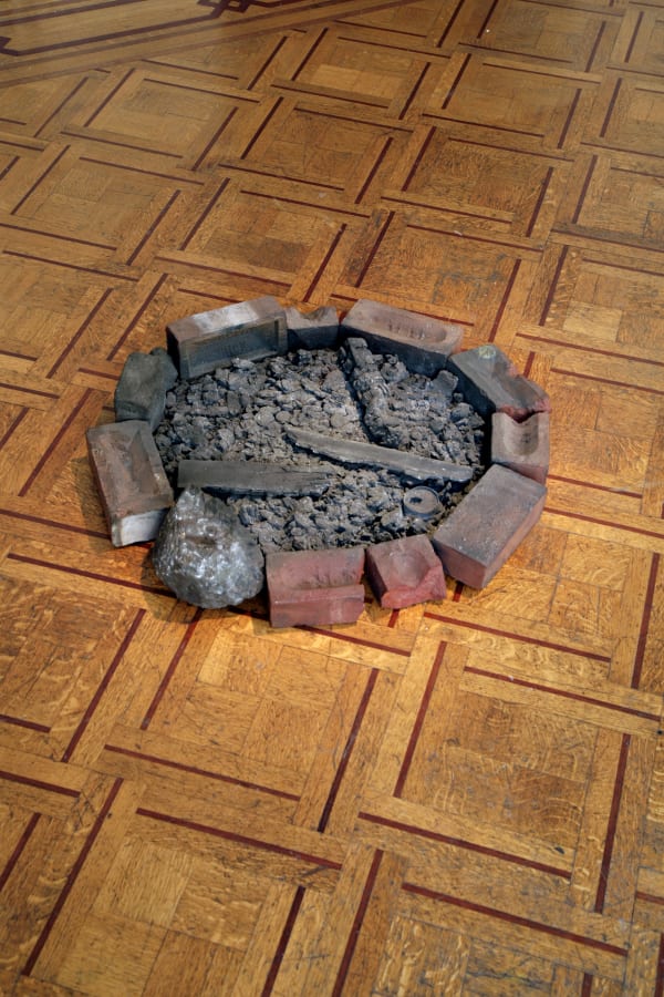 Gavin Turk' solo show, installation view at rue Blanche, 2008. ph: Vincent Everarts