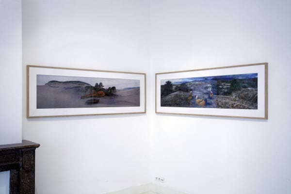 Kahn and Selesnick. Peat, Salt and Moondust, installation view at Aeroplastics: Rue Blanche, 32. ph: Vincent Everarts