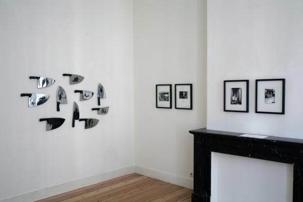 installation view at Aeroplastics, Rue Blanche, 2007