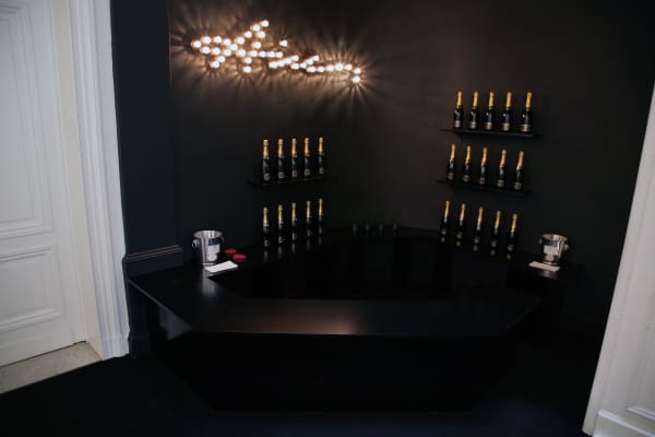 installation view at Aeroplastics, Rue Blanche, 2007