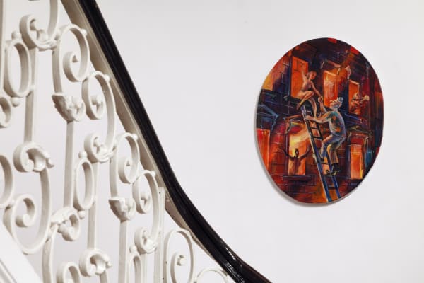 installation view at Aeroplastics, Rue Blanche, 2010 ph: Vincent Everarts