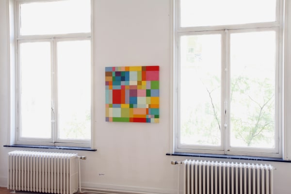 installation view at Aeroplastics, Rue Blanche, 2010 ph: Vincent Everarts