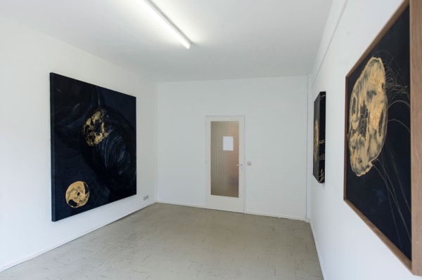 'Abstracted#1: works by Catherine FRANÇOIS' Installation view at Aeroplastics @ WASHINGTON186, Brussels, 2017