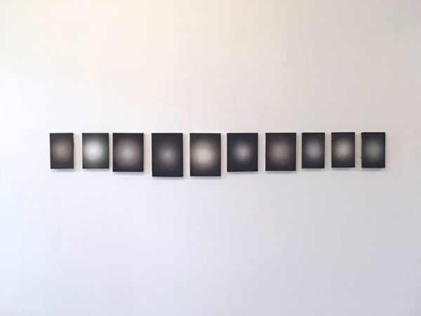 'Abstracted#1: works by Hervè IC' Installation view at Aeroplastics @ WASHINGTON186, Brussels, 2017