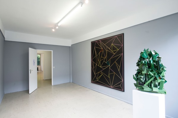'Abstracted#1: works by Joachim ELZMANN' Installation view at Aeroplastics @ WASHINGTON186, Brussels, 2017