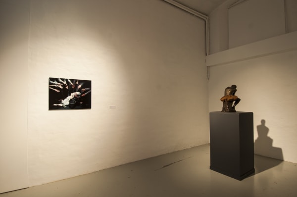 'So many steps, so little time': exhibition view De Bond, Bruges, 2016-2017